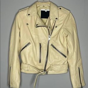 All Saints Balfern Leather Biker Jacket